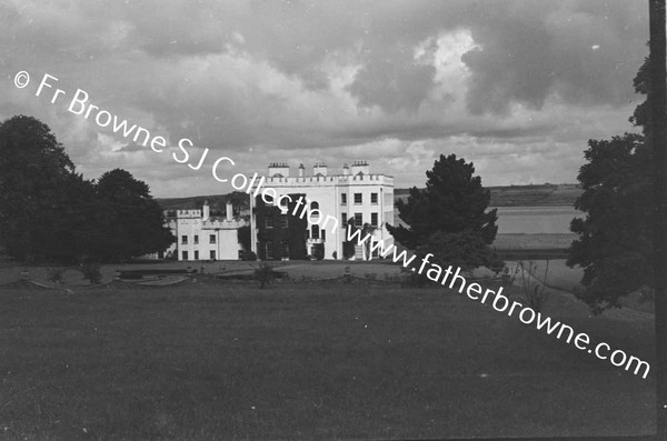 GLIN CASTLE  FROM SOUTH WALK